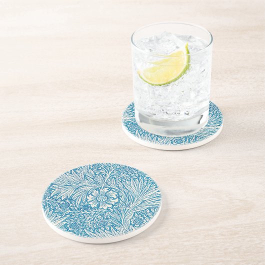 SANDSTONE UNTERSETZER: WILLIAM MORRIS "MARIGOLD" GETRÄNKEUNTERSETZER (Seite)