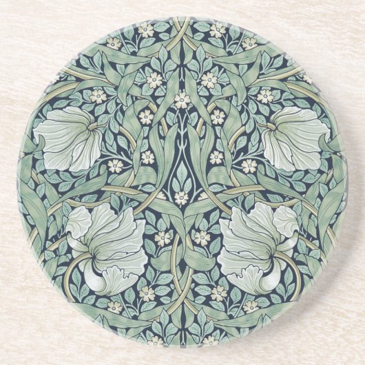 SANDSTONE UNTERSETZER : WILLIAM MORRIS : PIMPERNEL (Vorne)
