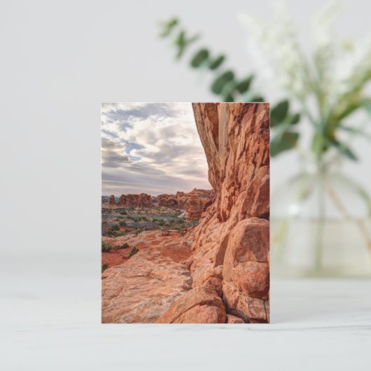 Sandstone Wall - Arktis Nationalpark Postkarte (Stehend Vorderseite)