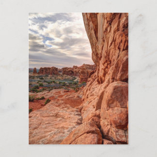 Sandstone Wall - Arktis Nationalpark Postkarte