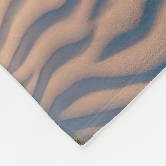 Sandstrand Fleecedecke (Ecke)