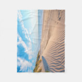 Sandstrand Fleecedecke (Vorderseite)