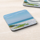 Sandstrand Florida Küste Getränkeuntersetzer (Linke Seite)