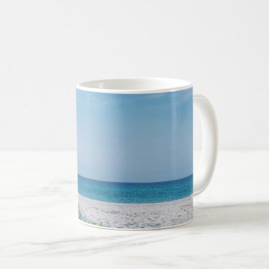 Sandstrand Florida Küste Kaffeetasse (VorderseiteRechts)