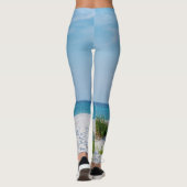 Sandstrand Florida Küste Leggings (Rückseite)