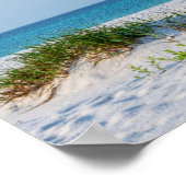 Sandstrand Florida Küste Poster (Ecke)