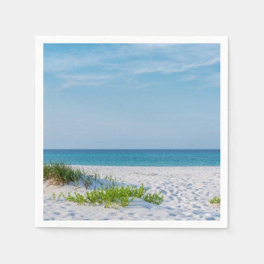 Sandstrand Florida Küste Serviette (Vorderseite)