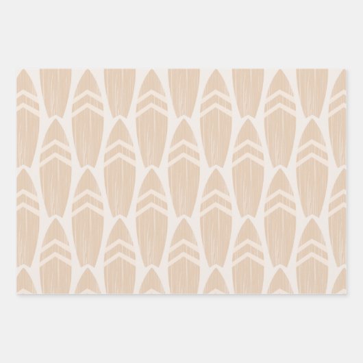 Sandstrand Geschenkpapier Set (Vorderseite)