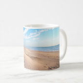Sandstrand Kaffeetasse (VorderseiteRechts)
