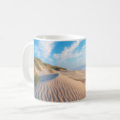 Sandstrand Kaffeetasse (Vorderseite Links)
