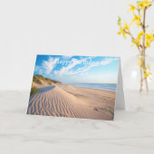 Sandstrand Karte (Gelbe Blume)
