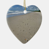 Sandstrand Keramik Ornament (Rechts)