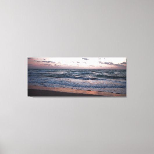 Sandstrand Leinwanddruck (Vorderseite)