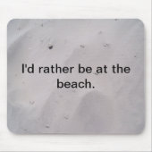 Sandstrand Mousepad (Vorne)