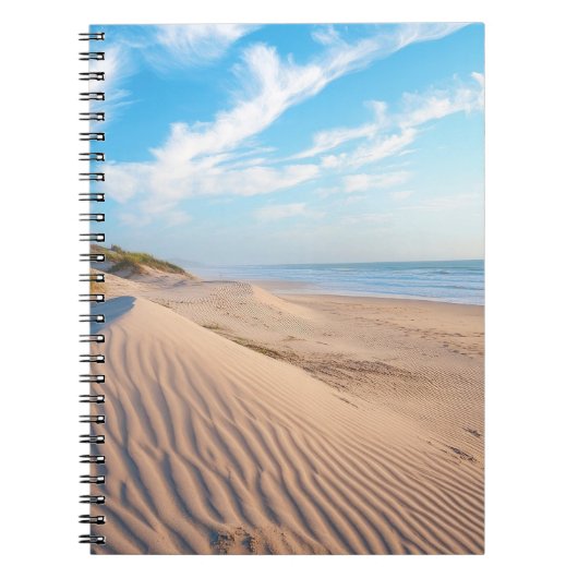 Sandstrand Notizblock (Vorderseite)