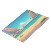 Sandstrand Notizblock (angewinkelt)