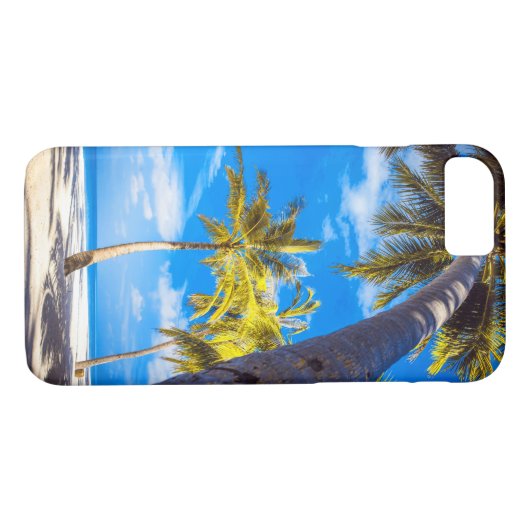 Sandstrand Palm Tree Beach Case-Mate iPhone Hülle (Rückseite (Horizontal))