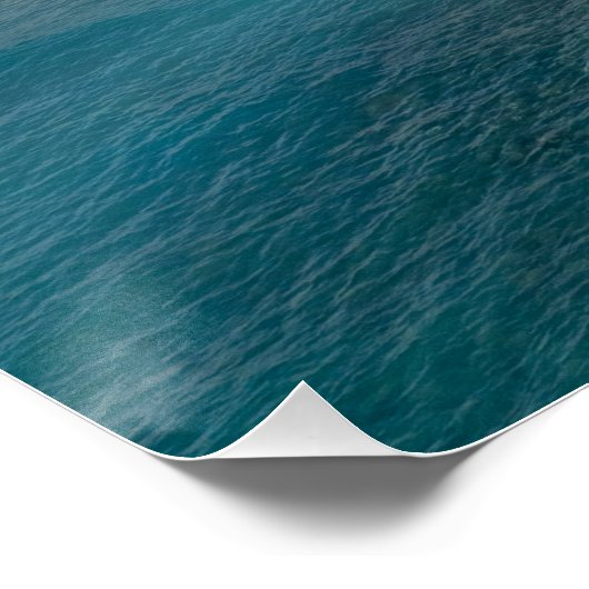 Sandstrand Paphos, Zypern Poster (Ecke)