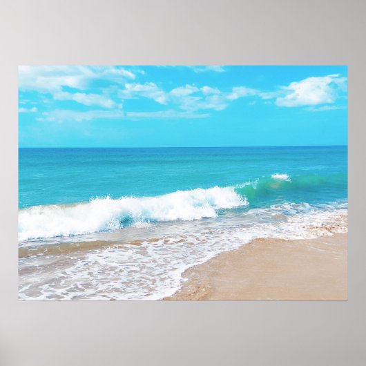 Sandstrand Poster (Vorne)