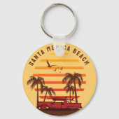 Sandstrand Schlüsselanhänger (Vorderseite)