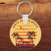 Sandstrand Schlüsselanhänger (Vorderseite)