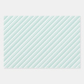 Sandstrand & Sea Candy Cane Strip Holiday Geschenkpapier Set (Vorderseite 3)