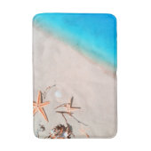 Sandstrand "Starfish Seashell" Badematte (Vorderseite Vertikal)