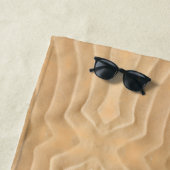 Sandstrand Strandtuch (Beispiel)