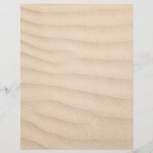 Sandstrand, Tanning Salon Werbung Flyer (Hinten)