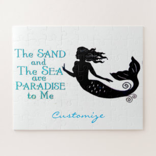Sandstrand und Meerbusen Puzzle