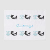 Sandstrand und Meerbusen Seidenpapier (Vorderseite)