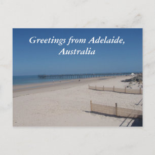 Sandstrände auf Postkarte