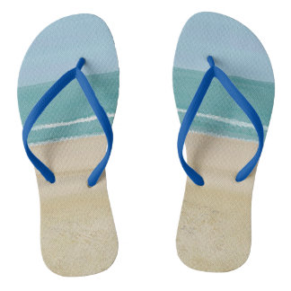 Sandstrände-Meereswellen Flip Flops Badesandalen