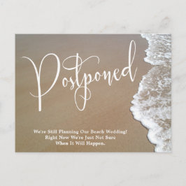 Sandstrandhochzeit Postkarte