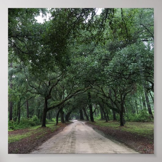 Sandstraße Poster (Vorne)