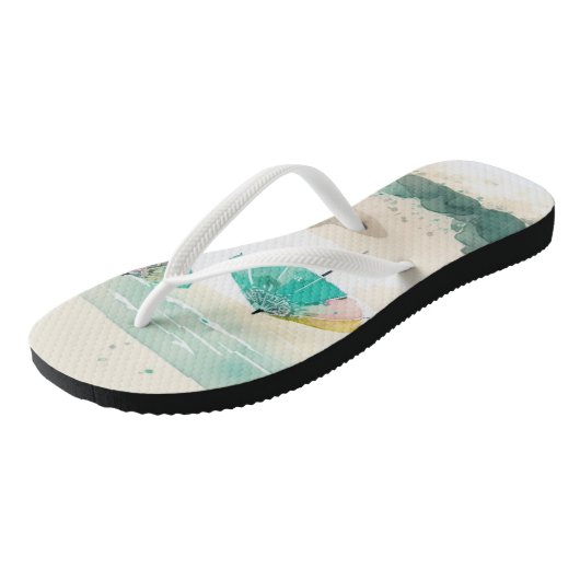 Sandstreifen Badesandalen (Schrägansicht)