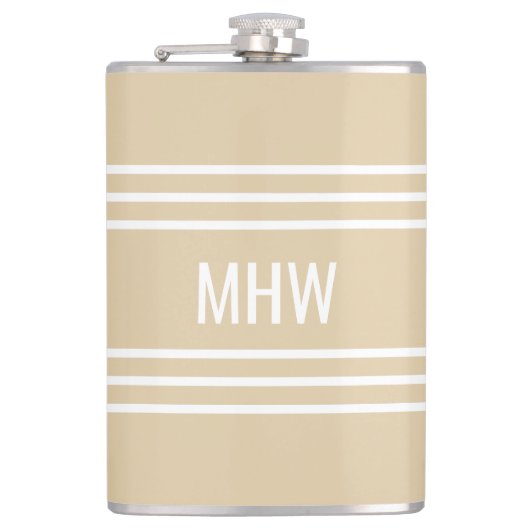 Sandstreifen Flachmann (Vorderseite)