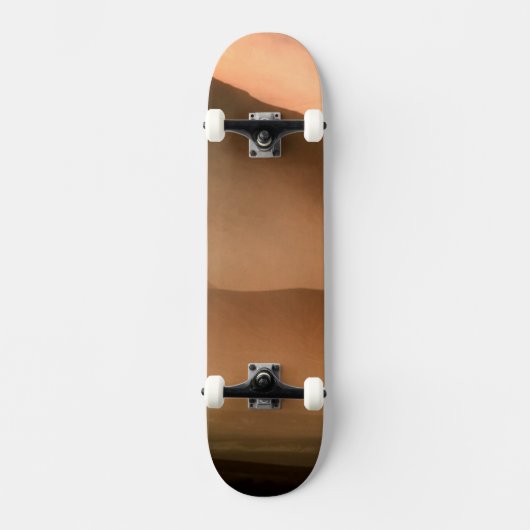 Sandsturm an den Süßhülsenbaum-Sanddünen, Skateboard (Vorderseite)