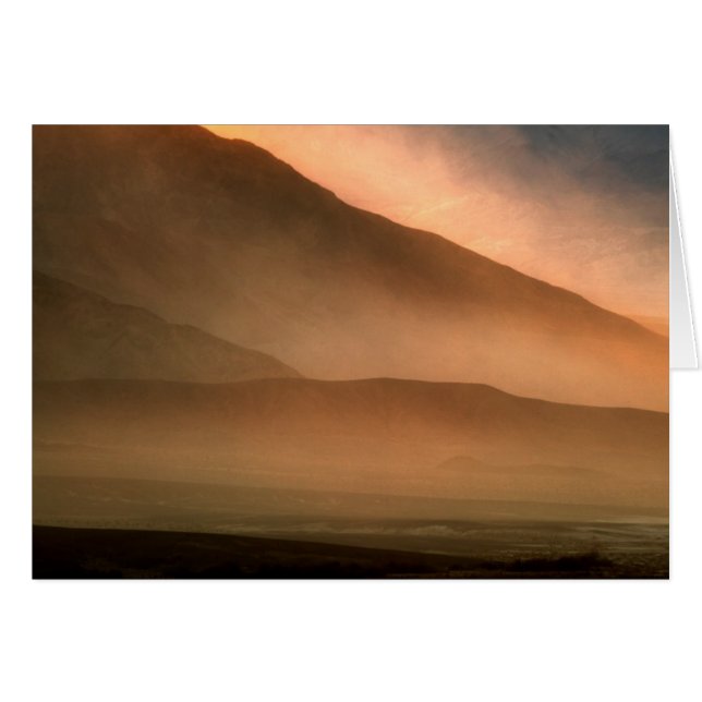 Sandsturm bei den Dünen von Mesziemlich Sand, Sonn (Vorderseite (Horizontal))