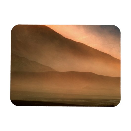 Sandsturm bei den Dünen von Mesziemlich Sand, Sonn Magnet (Horizontal)