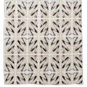 Sandsturm Duschvorhang (Vorderseite)