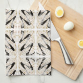 Sandsturm Geschirrtuch (Viertel Falte)