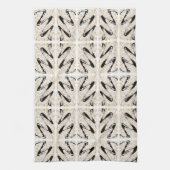 Sandsturm Geschirrtuch (Vertikal)