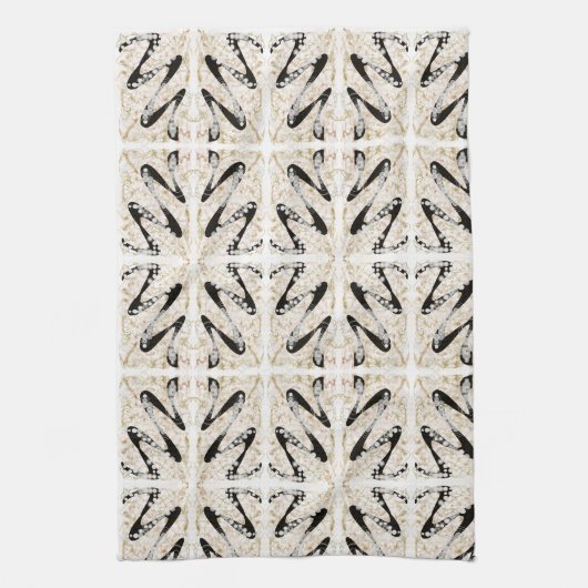 Sandsturm Geschirrtuch (Vertikal)