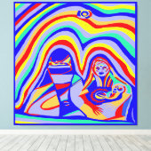 Sandsturm Leinwanddruck (Insitu (Holzboden))