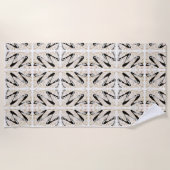 Sandsturm Strandtuch (Vorderseite)