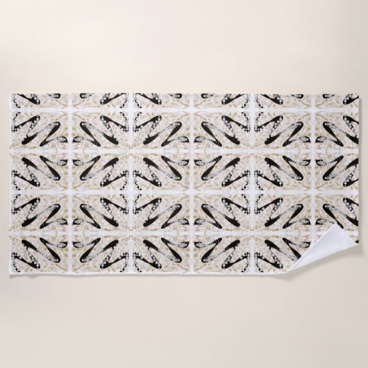 Sandsturm Strandtuch (Vorderseite)