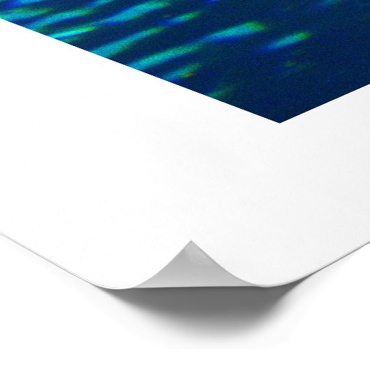 Sandtiger-Hai Poster (Ecke)