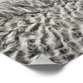 Sandtopografie Poster (Ecke)