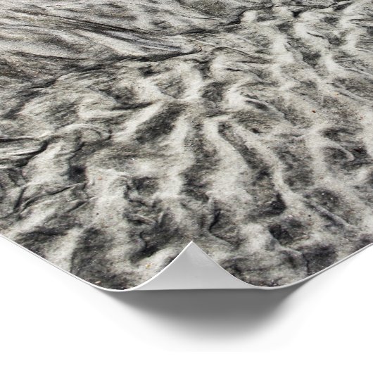 Sandtopografie Poster (Ecke)